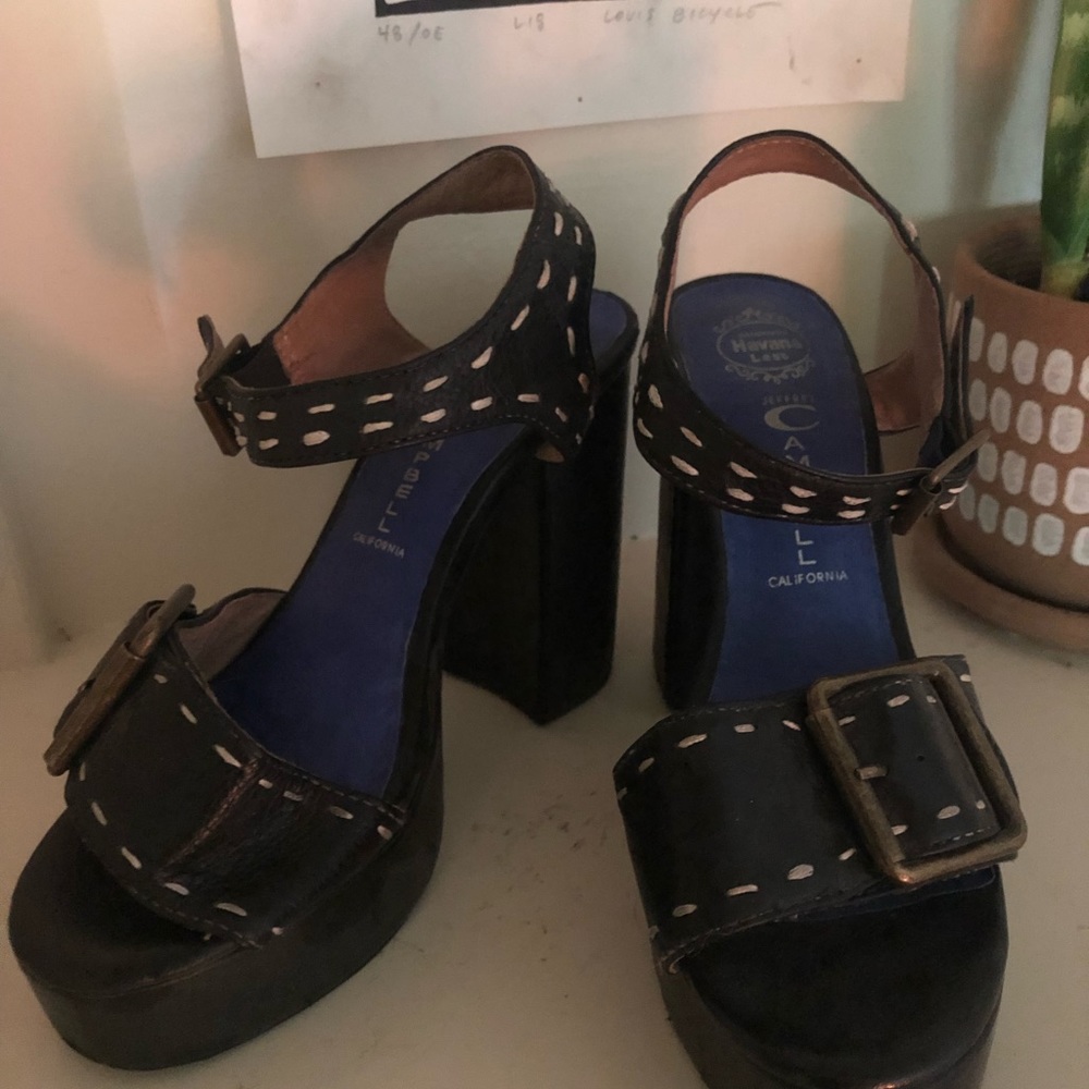KILLER- vintage Jeffery Campbell platform heels